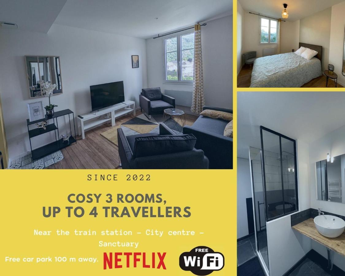 Apartament T2 Bis Cosy Proche Gare Lourdes Zewnętrze zdjęcie